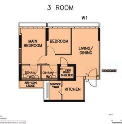 Blk 25A Saint George's Towers (Kallang/Whampoa), HDB 3 Rooms #580338071